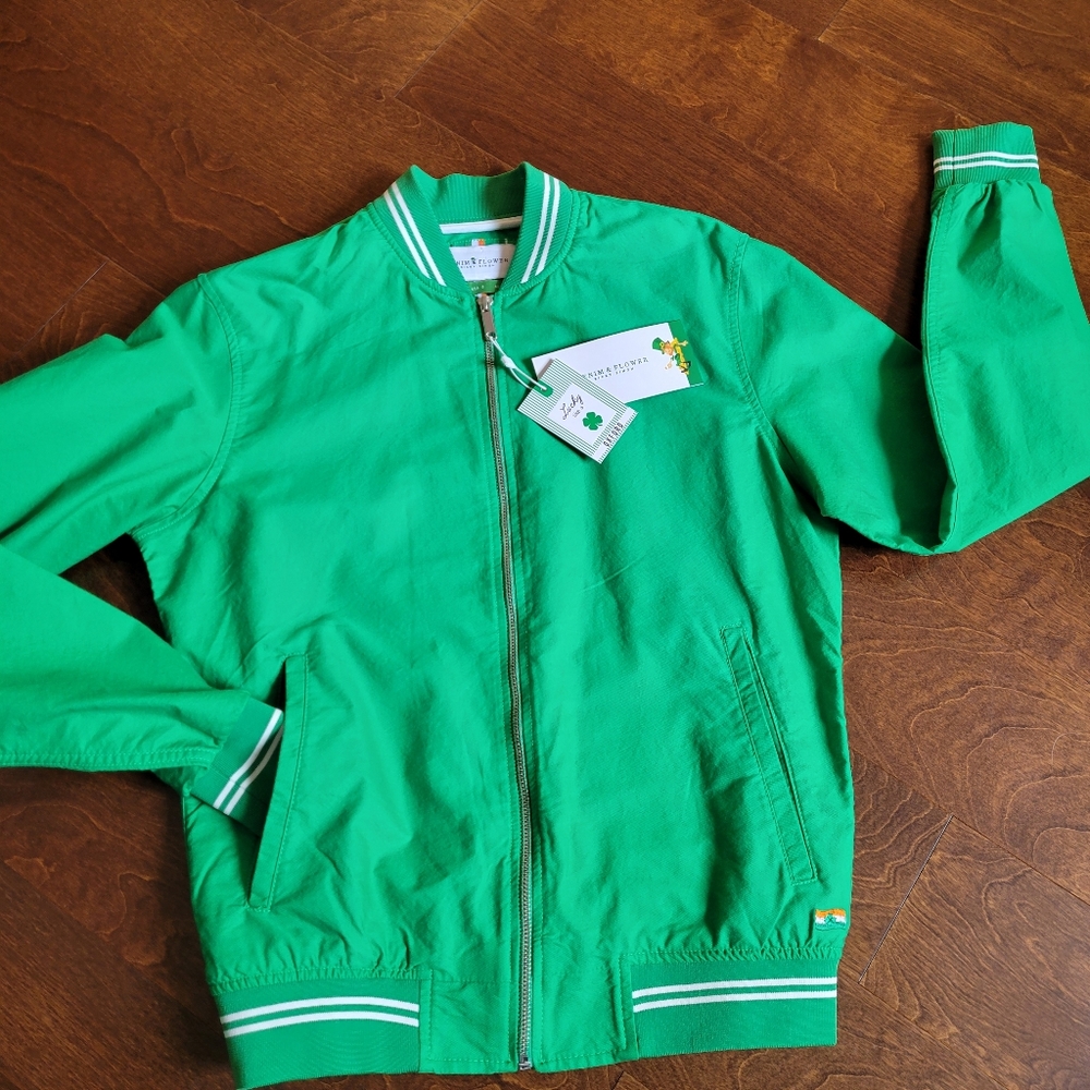 Denim & Flower Classic Oxford Jacket.NWT